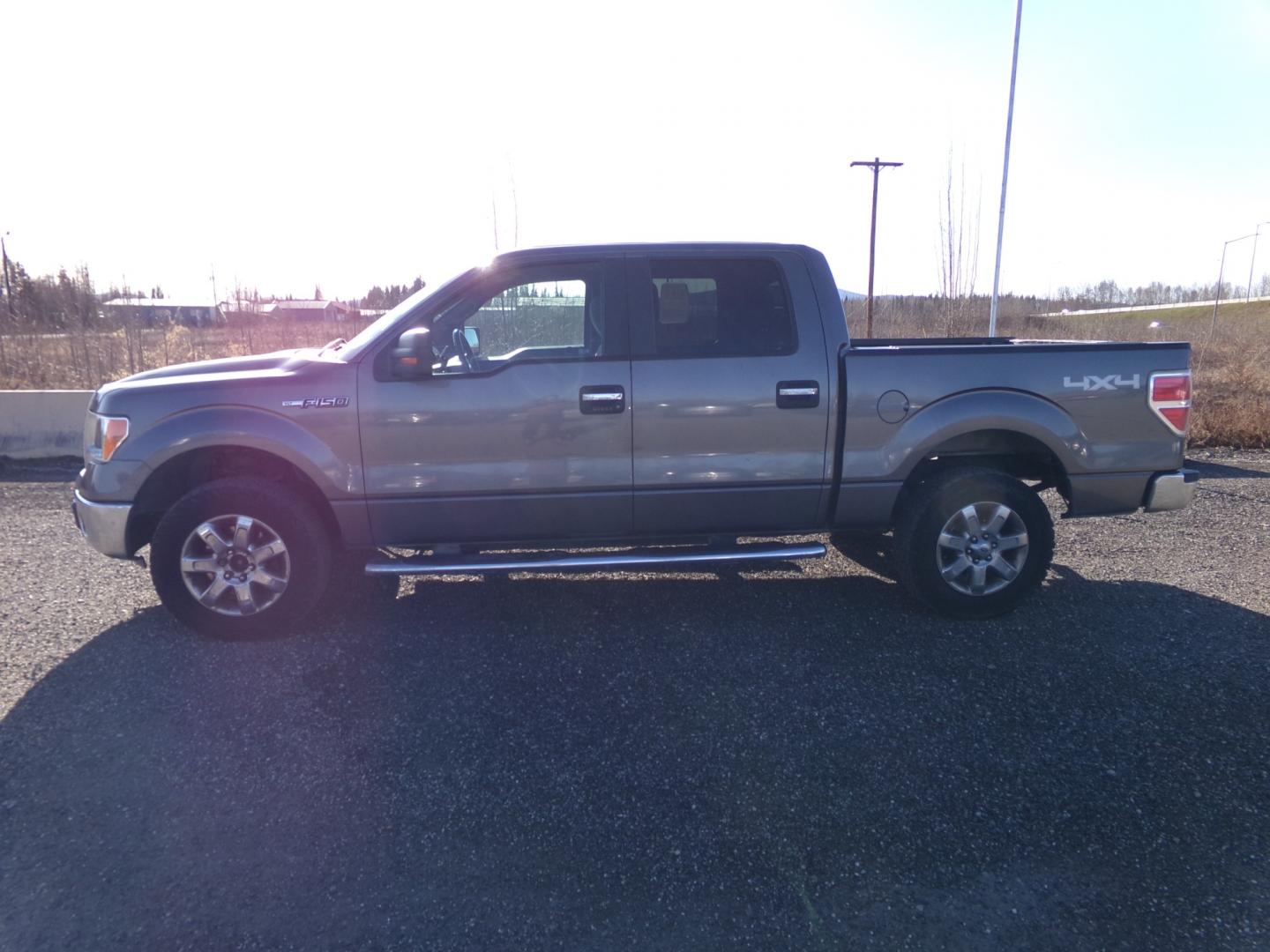 2013 Grey Ford F-150 XLT SuperCrew 6.5-ft. Bed 4WD (1FTFW1EF7DF) with an 5.0L V8 engine, 6-Speed Automatic transmission, located at 2630 Philips Field Rd., Fairbanks, AK, 99709, (907) 458-0593, 64.848068, -147.780609 - Photo#2